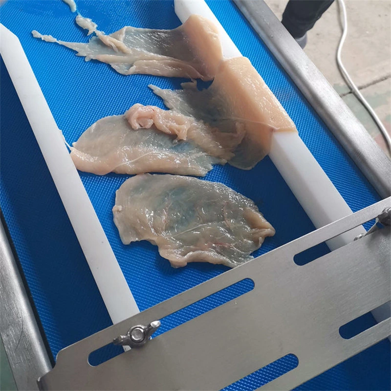 Automatic Horizontal Chicken Breast Slicing Machine Meat Slicer Salmon Cutting Machine