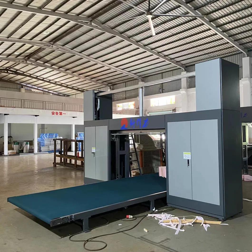 Automatic Horizontal Cutting Mattresses Machinery CNC Foam Cutting Machine