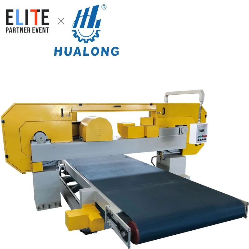 Hualong Stone Machinery Stone Band Saw Composited Marble Slab Split Face Horizontal Splitting Cutting Machine for Marble