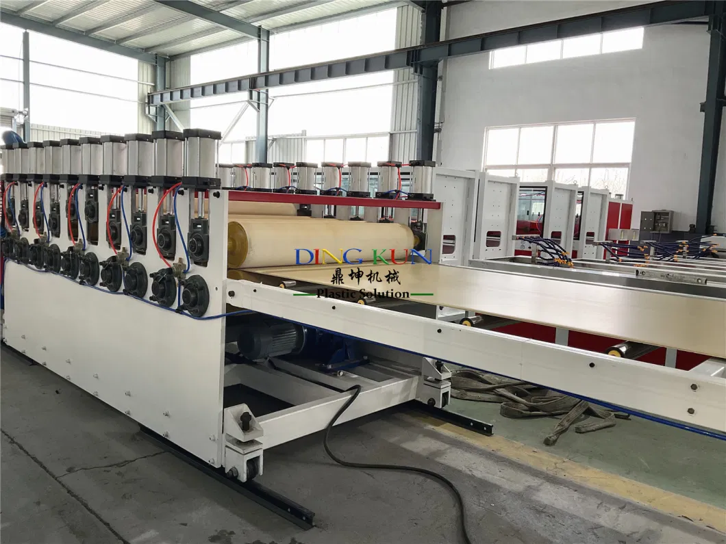 PVC / WPC Plastic Crust Foam Board Processing Machine / Extruder