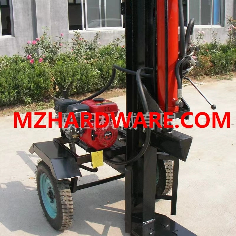 Large Branch Log Segment Electric Splitting Machine Horizontal Wood Splitting Machine