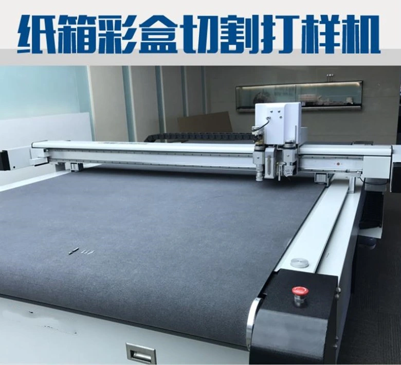 Carboard Paper Carton Sample Digital Plotter Cutter