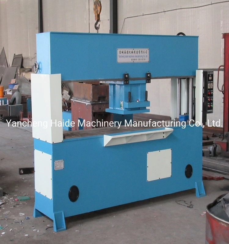 25t Hydraulic Traveling Head Cutting Machine for Fabric, Leather, Foam