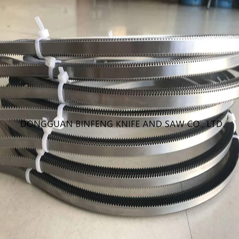 High Flexibility Stainless Steel CNC Band Saw Blade for High Frequency Welding