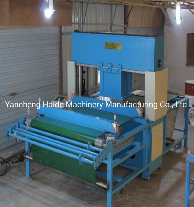 25t Hydraulic Traveling Head Cutting Machine for Fabric, Leather, Foam