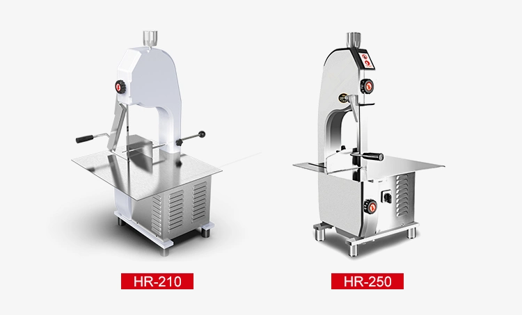 Hr210A Home Use Commercial Butcher Chicken Metal Cutting Band Saw Manual Meat and Bone Cutting Machine with Good Price