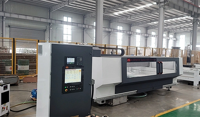 Automatic Glass Processing Machine Horizental 3 Axis CNC Glass Working Center Machine with Glass Cutting Polishing Drilling Edging for Furniture Glass
