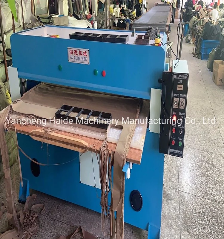 Four Column Hydralic Latex Cutting Machine