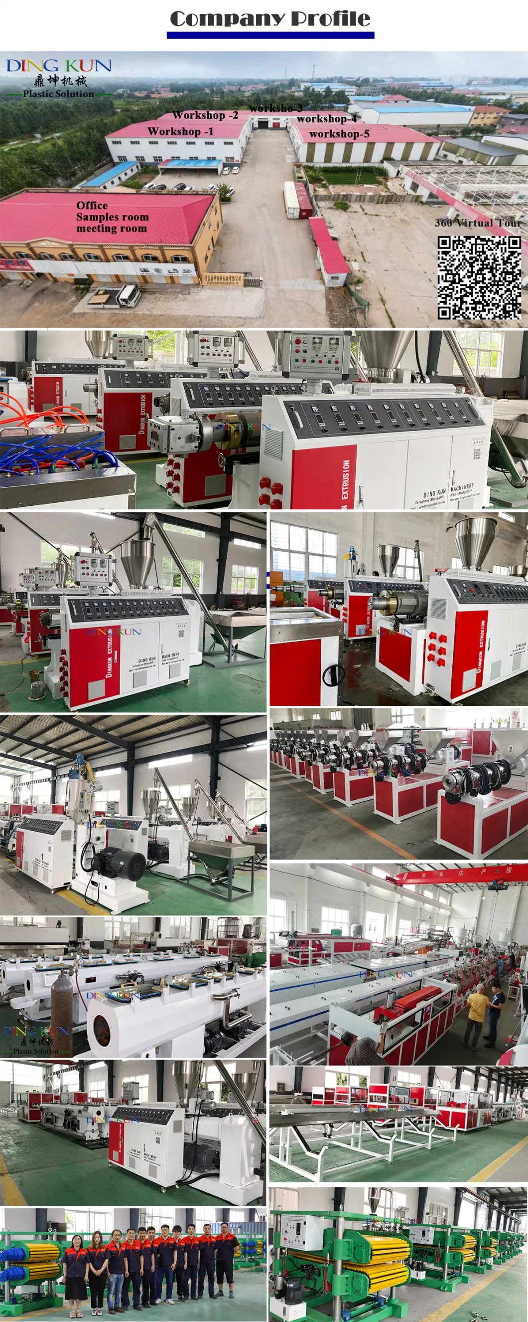 PVC / WPC Plastic Crust Foam Board Processing Machine / Extruder