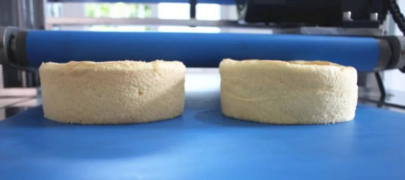 Commercial Round Cake Sheet Cutting Machine Bread Slicing Machine