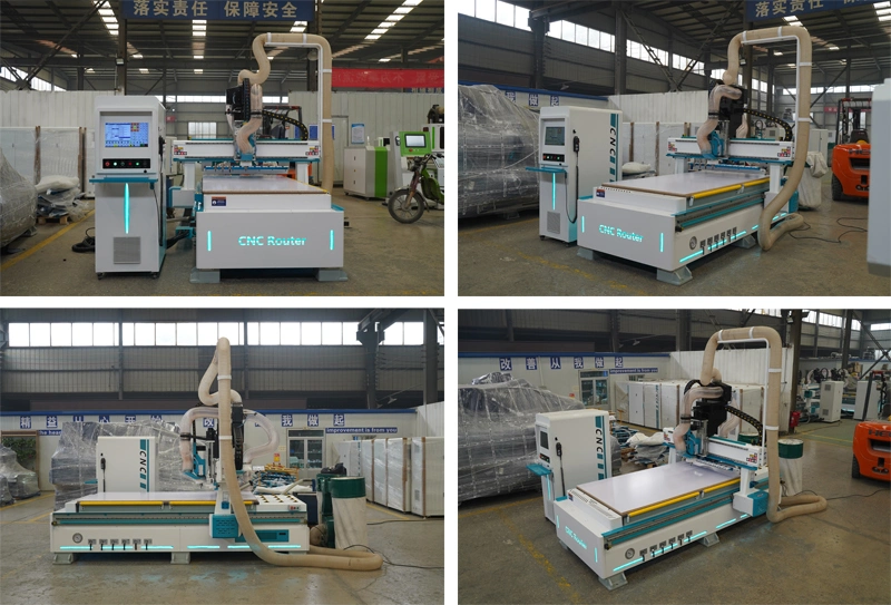 Widely Used Auto Tool Changer Wood Design Engraving Cutting CNC Machine for Furniture Processing