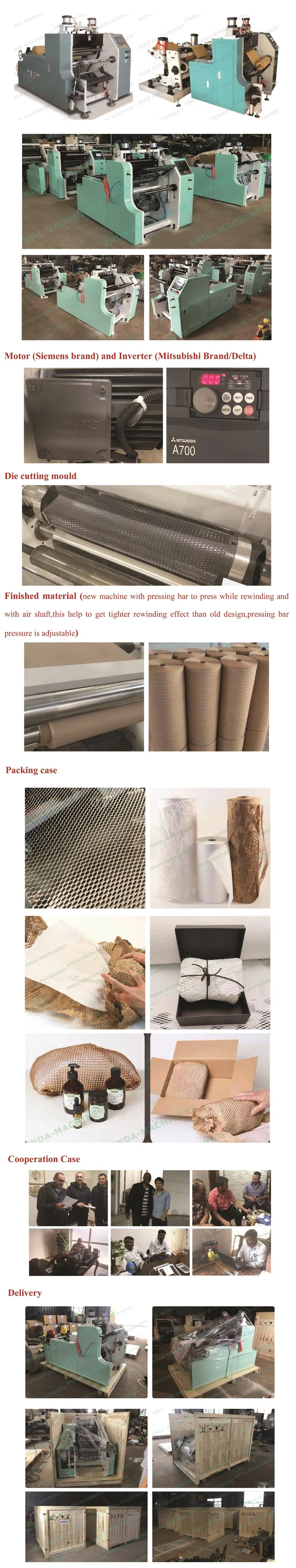 Kraft Honeycomb Paper Cutting Honeycomb Paper Cushion Making Honeycomb Paper Machine