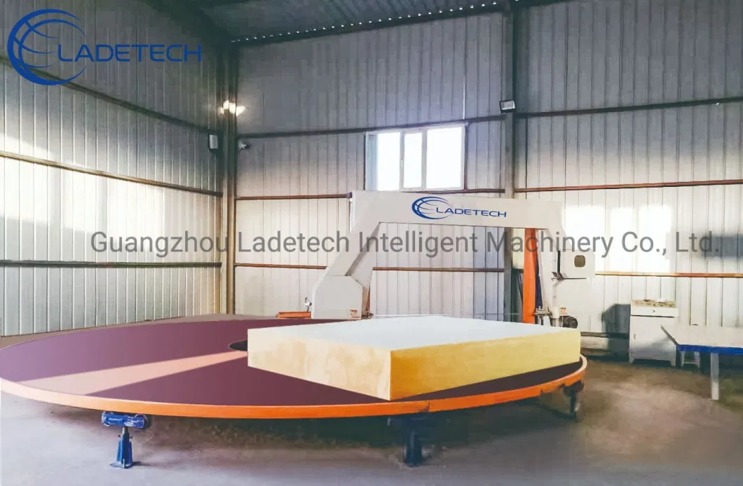 LDT-YP Horizontal 7-10 Meter Table Diameter Carousel Foam Cutting Machine