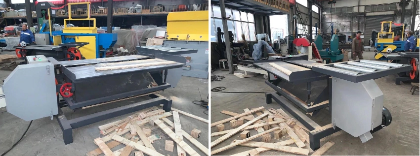 CE Approved Horizontal Wood Pallet Splitting Cutting Dismantling Machine