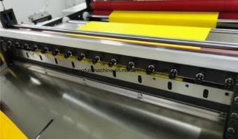 Plastic Film Roll to Sheet Bubble Wrape Film EPE Foam Aluminium Foil Cutting Machine