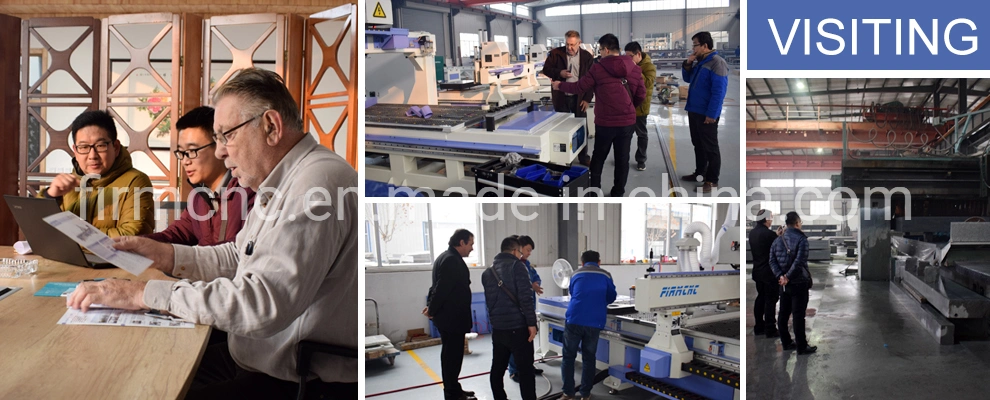 Jinan 3D Wood Sofa Chair Table Leg Carving Automatic CNC Wood Router 4 Axis Atc CNC Router