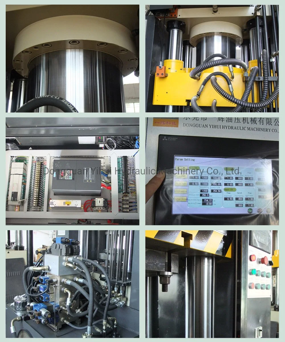 Vertical Hydraulic Press Rapid Down Die-Cast Parts Edge Trimming Machine