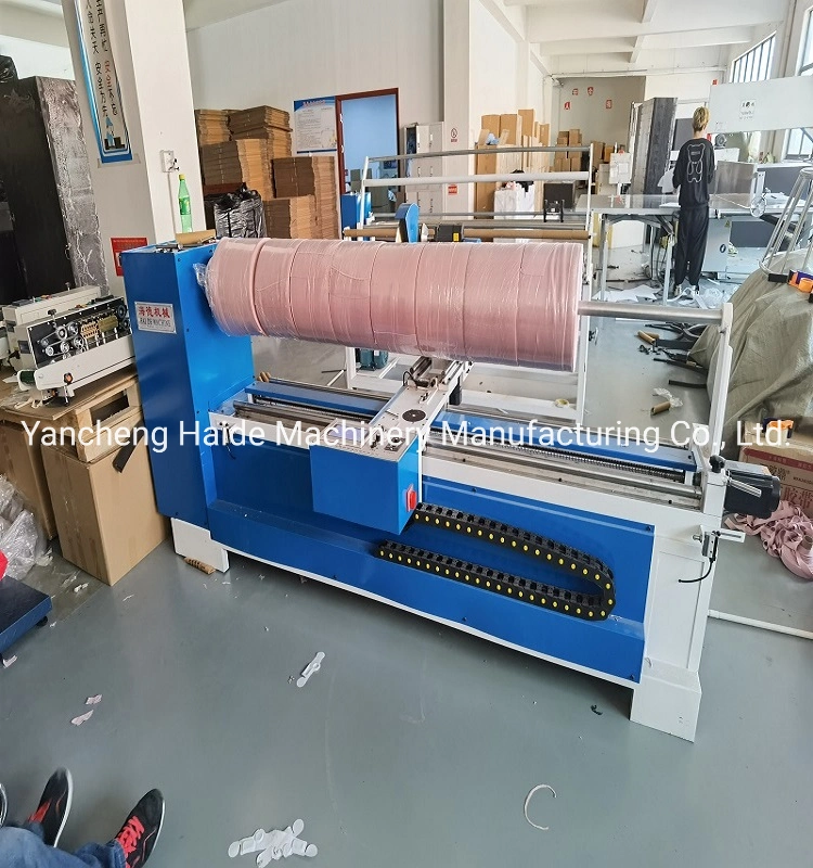 Mattress Fabric Rolling Slitting and Cutting Machine