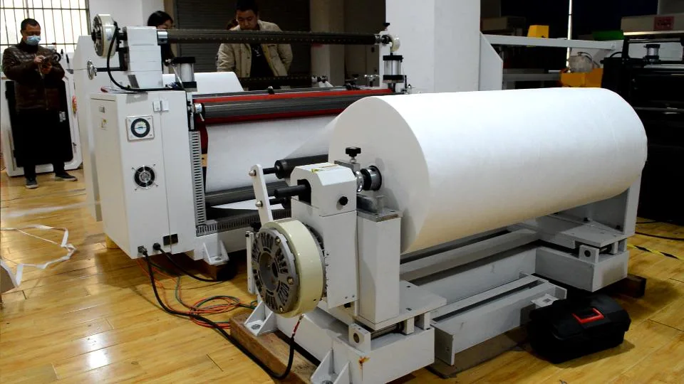 Film Polyurethane Foam Cutting Machine Polythylene Slitting Machine