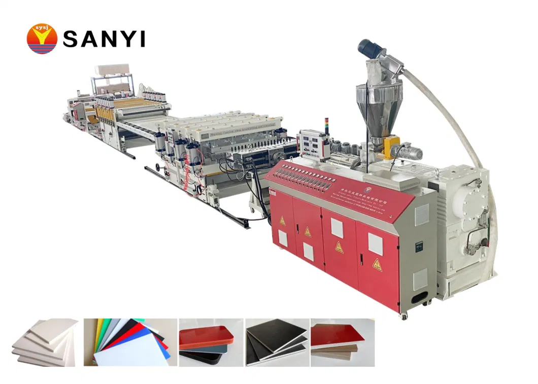 Plastic Foamed Sheet Equipment for Advertising Board