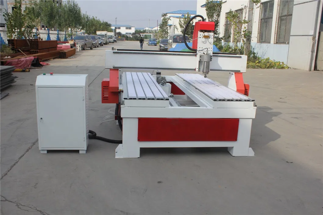 4 Axis 1325 CNC Engraving Machine 3.2kw CNC Router 3D