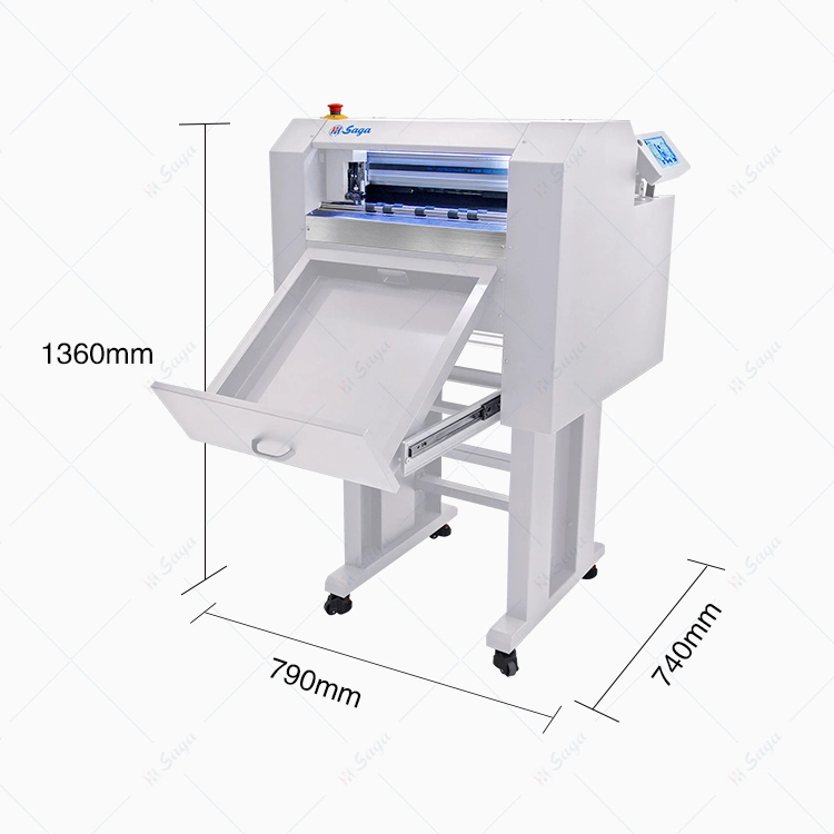 Saga CCD Adsorbed System Reflective Film Sheet Paper Cardboard Cutter