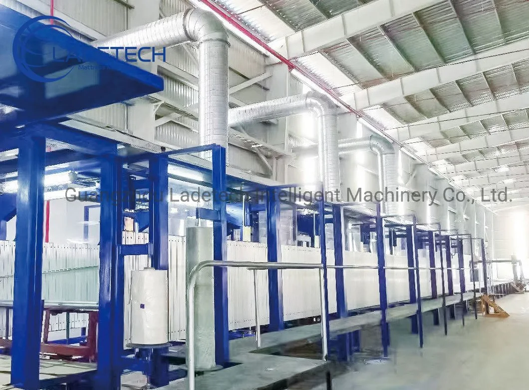 LDT-CF Fully Automatic Horizontal Continuous Polyuretahne Foaming Line Foam Machine line mattress foam machine