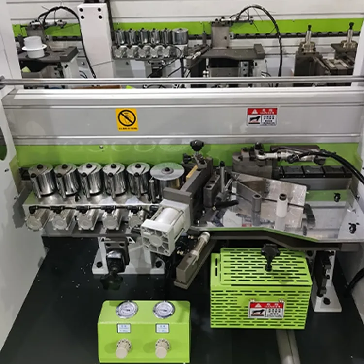 ZICAR double trimming automatic woodworking machine pvc panel furniture making auto edge bander edge banding machine