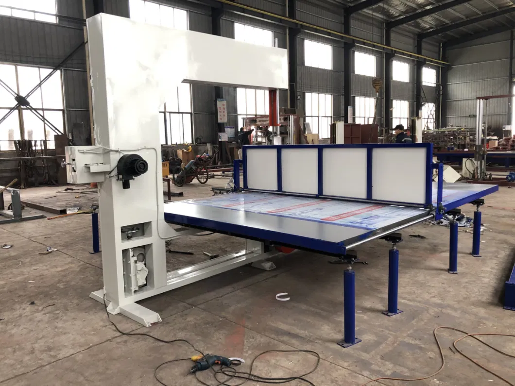 Automatic Horizontal Vertical Double Knife Blade Cutting Machinery