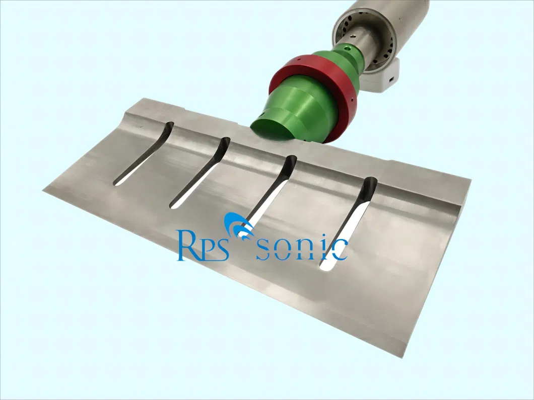 20kHz 305mm High Quality Titanium Ultrasonic Food Cutting Machine for Cake and Biscuits Cutting