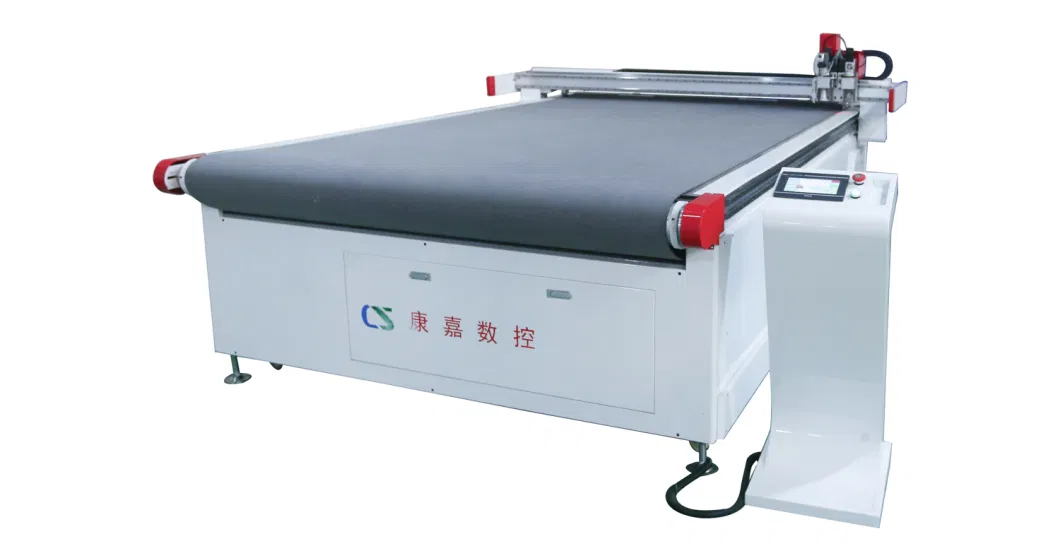 Digital CNC Manufacturer Auto Feeding Oscillating Knife Cushion Sofa Toilet Seat Cover Cutting Machine