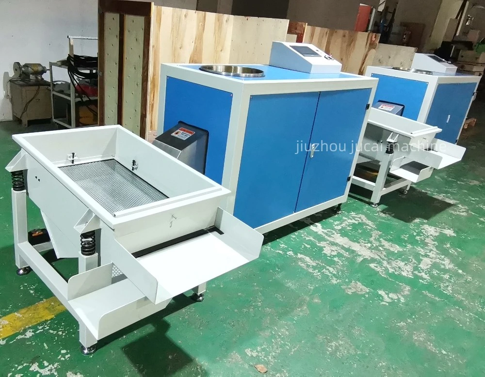 Automatic Spin Trim Edge Rubber Plastic Deflashing Machine with Wind Selection Function, Rubber Trimming Machine