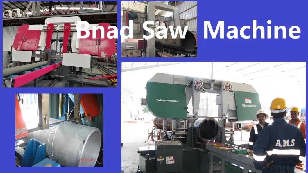 Metal Band Sawing Machine Horizontal Vertical Industrial Free Saw Blade Automatic Band Sawing Cutting Machine