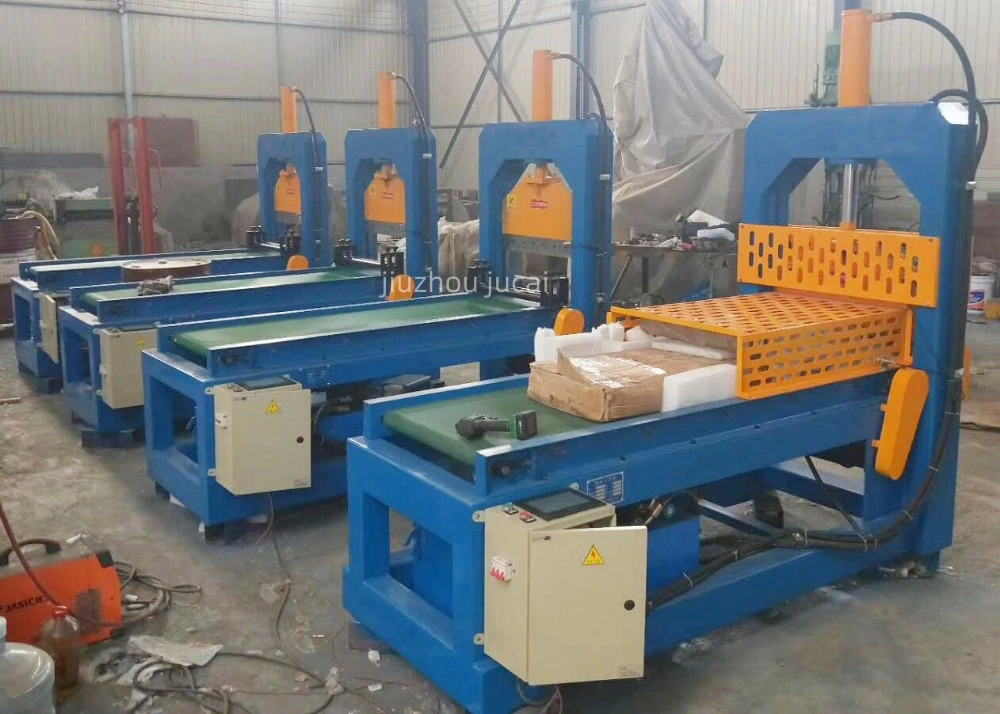 Rubber Hydraulic Vertical Bale Cutter Machine, Plastic Film Cutter, Rubber Slab Cutter, Hydraulic Guillotine Rubber Blade Cutter, Rubber Sheet Cutter Machine