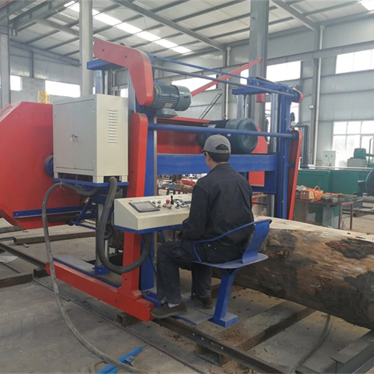 Sawmill World Heavy Duty Horizontal Band Saw Portable Bandsaw Woodworking Machinery Wood Logs Cutting Machine