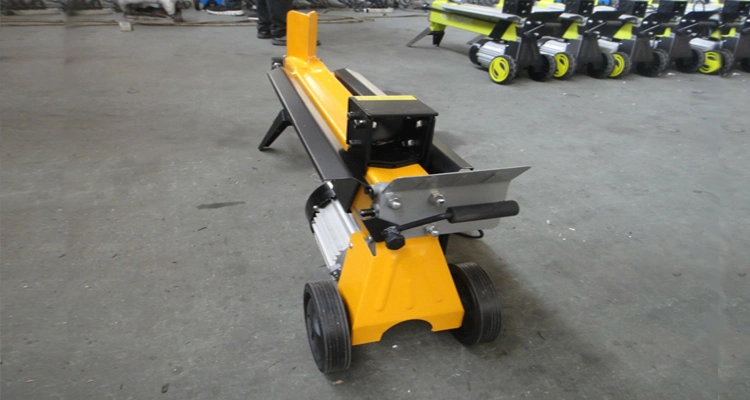 Brand New Hot Sales 6 Ton Electrical Horizontal Wood Splitting Machine