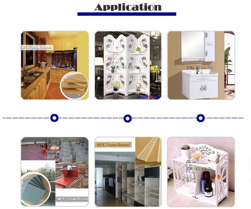 PVC WPC Foam Board Cutting Machine / WPC PVC Foam Board Making Machine