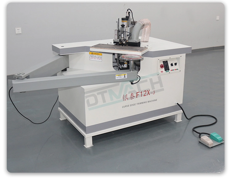 Automatic Trimming Board Cleaning High Speed PVC MDF Edge Banding Trimming Machine