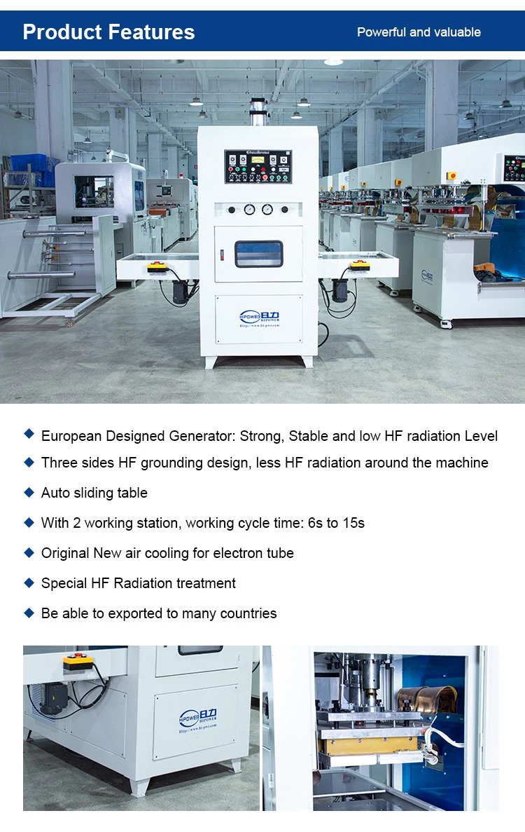 PVC Inflatable Pillow Automatic High Frequency Welding and Cutting Machine
