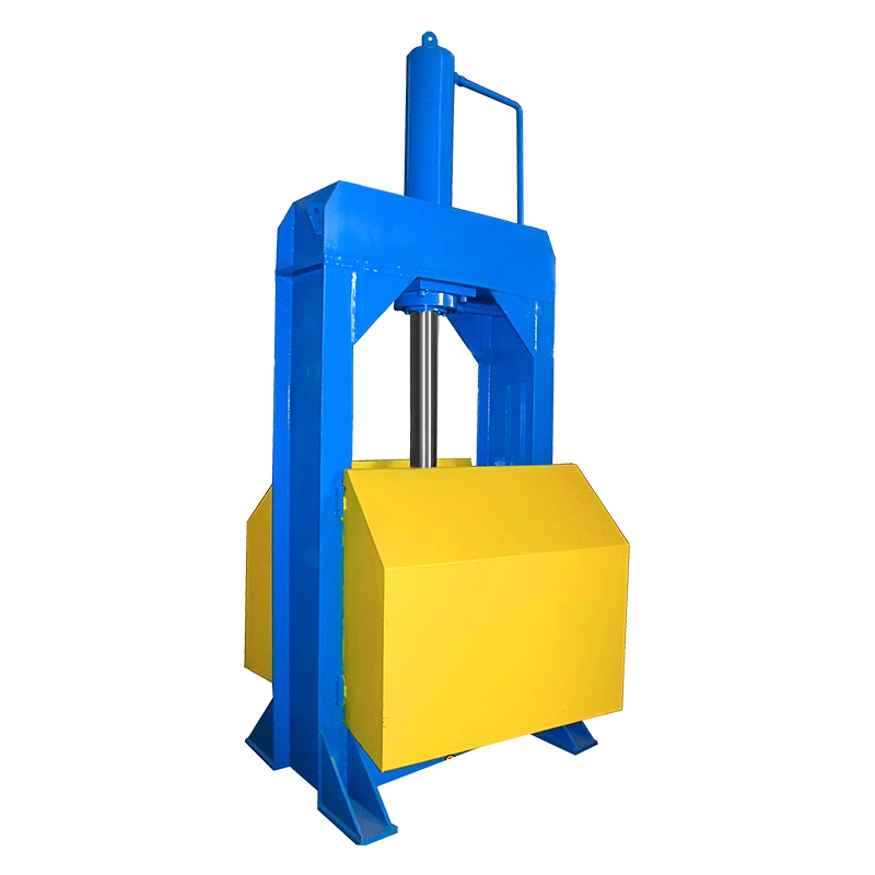 Plastic Recycled Machine Plastic Cutting Machine Vertical Hydraulic Guillotine Rubber Blade Cutter