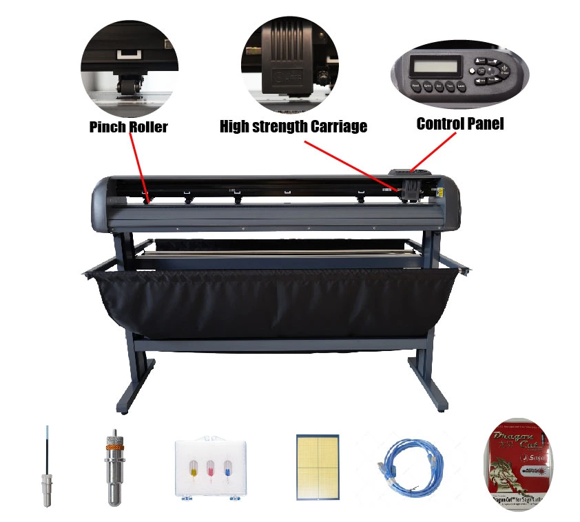 Roll Laser Stepper Contour Fast Precision Sample After Printing Hands-Free Economical Durable Small Machine Cutting Vinyl Die Cut Plotter (SG-720I)