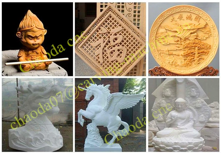 CNC Router Woodworking for 2D 3D Foam Works Carving Cutting Mould Mold