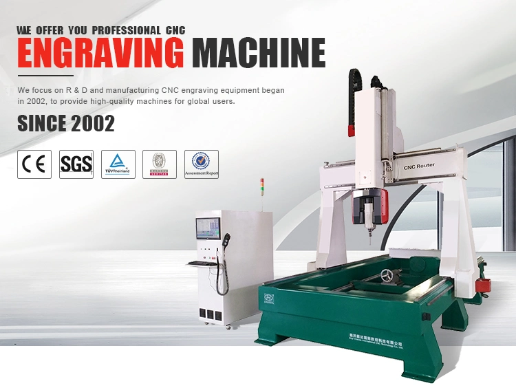 5axis Foam Wood Ice Aluminum CNC Engraver, CNC Cutting/Engraving/Cutting Machine