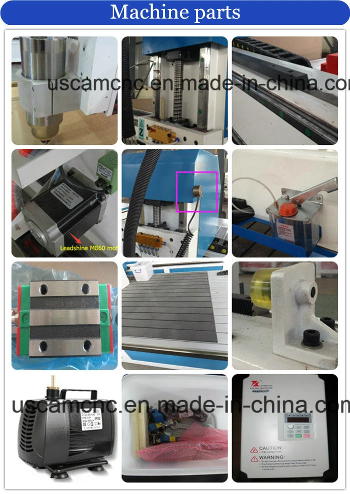 Full Automatic 3D Foam Cutting Machine CNC Router Machine 3 Axis Sculpture Wood Carving