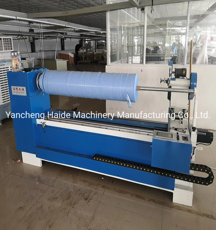 Mattress Fabric Rolling Slitting and Cutting Machine