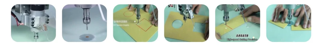 Industrial Mini DIY Template Cutting Machine for Acrylic PF/PC Board