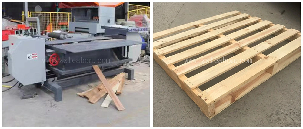 Horizontal Saw Blade Dismantling Wood Pallet Splitting Machine for Pallet Recycling