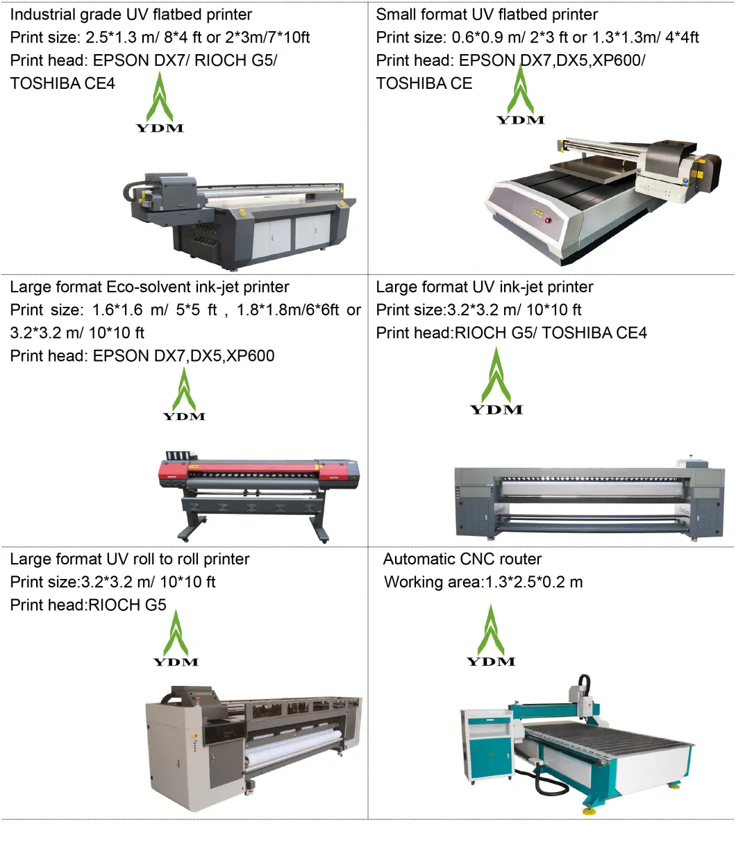 Ydm CNC Router 1325 Wood/Foam Working Router Machine vacuum Table