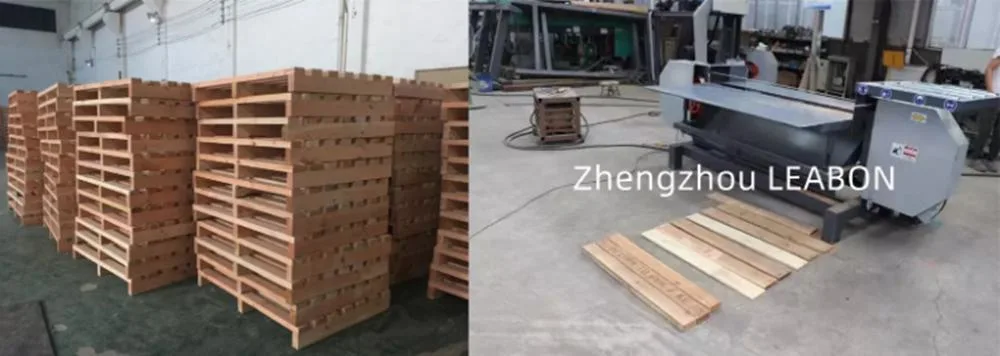 Horizontal Saw Blade Dismantling Wood Pallet Splitting Machine for Pallet Recycling