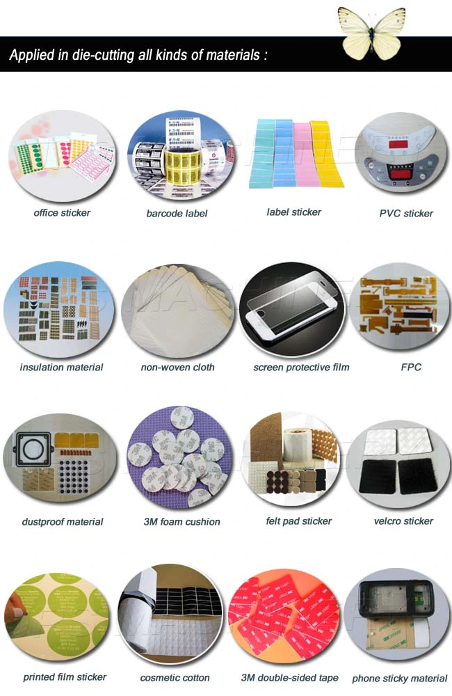 Silicon Rubber Cushion and Poron Cushion Die Cutting Machine